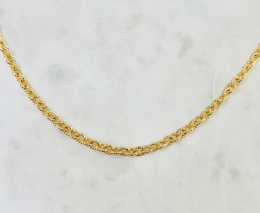 Classic Chunky Cable Gold Chain